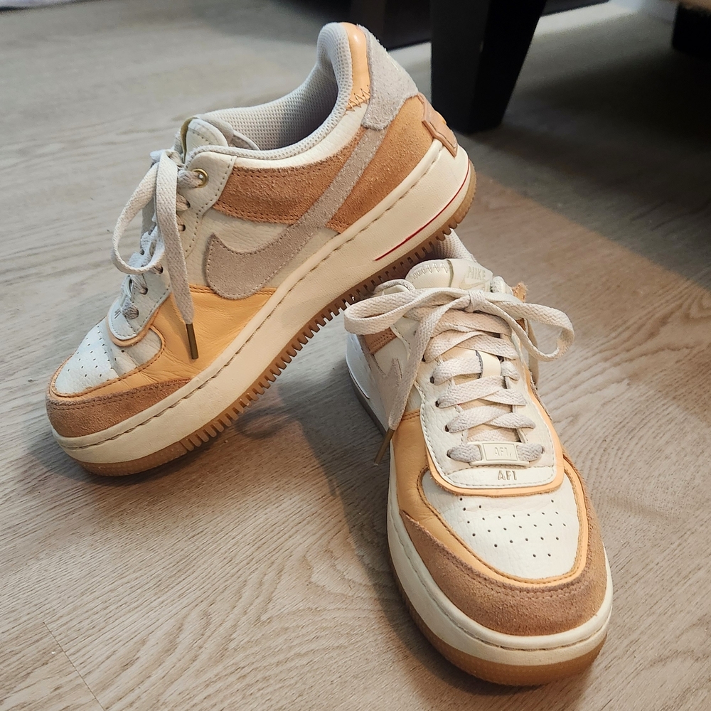 Air Force One Tan Sneakers